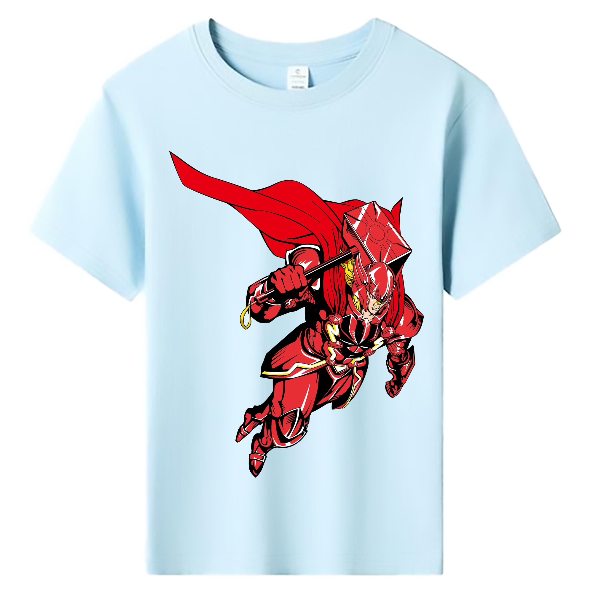 （画像用） アベンジャーズ The Avengers 綿100％キッズTシャツ（フロントプリント）